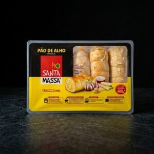 Pao de Alho Tradicional Baguette 400g - Santa Massa