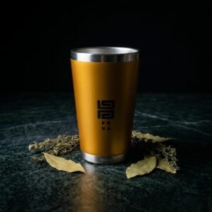 Copo Termico 360ml - Black Erva Dourado